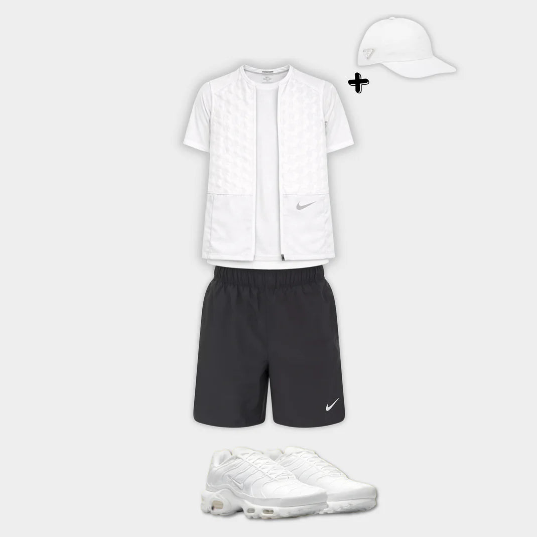 Outfit Therma Fit Blanc + Casquette Offerte