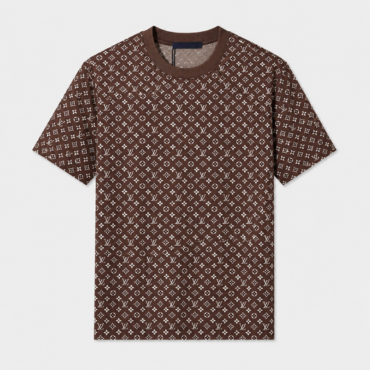 T-Shirt LV marron 2