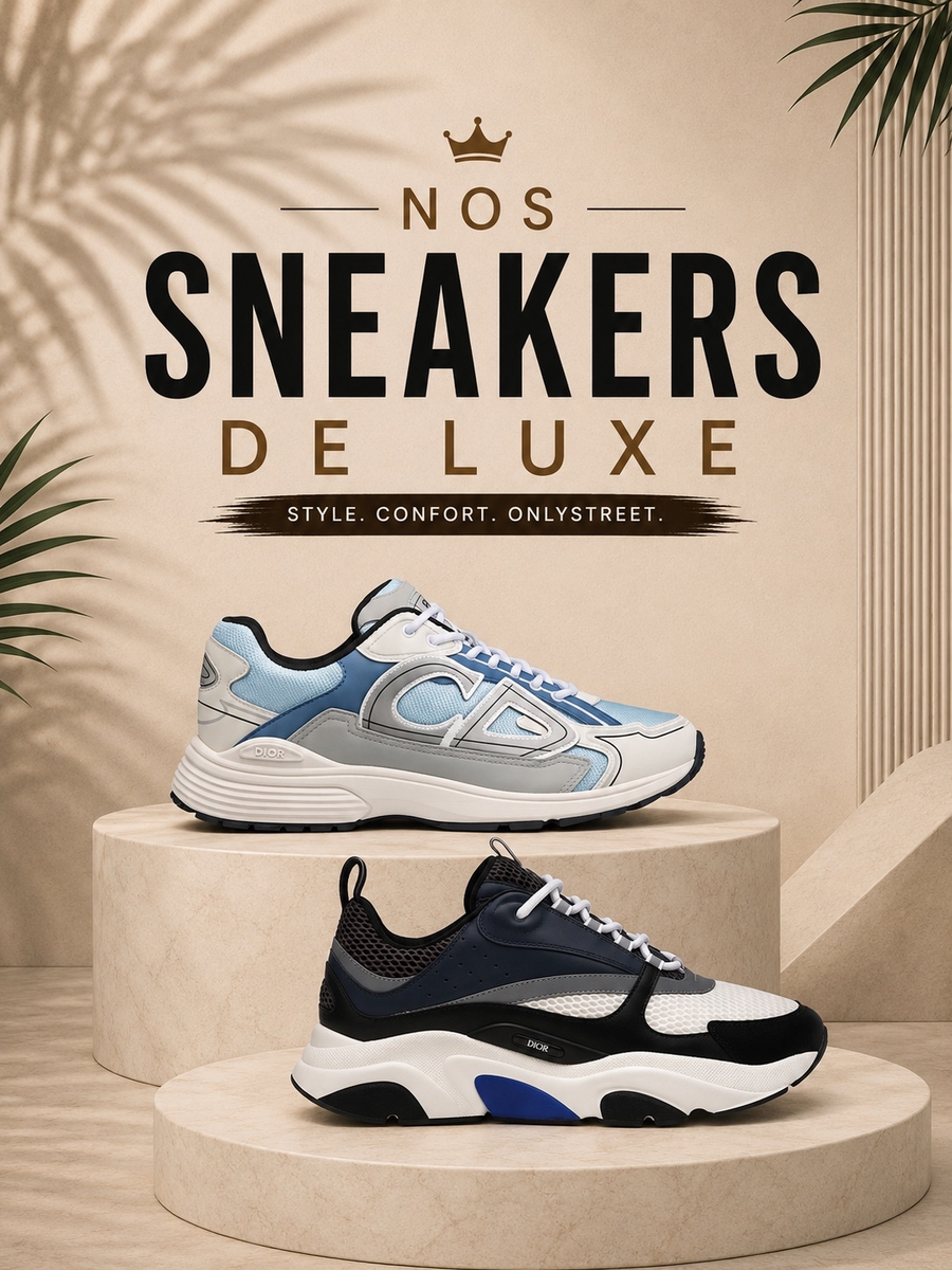 NOS SNEAKERS DE LUXE