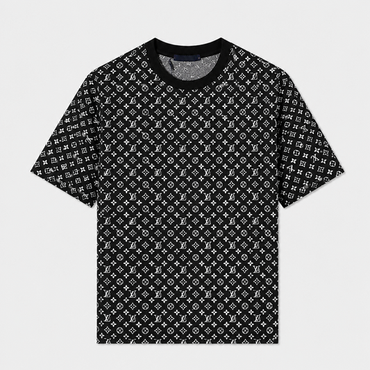 T-Shirt LV noir/blanc