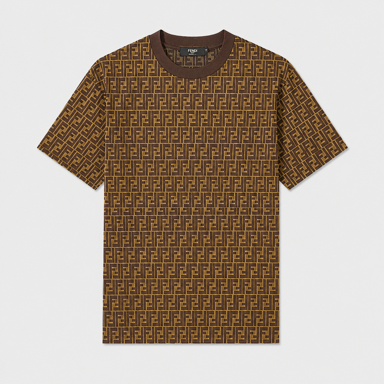 T-Shirt Fendi Marron