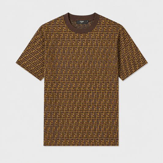 T-Shirt Fendi Marron