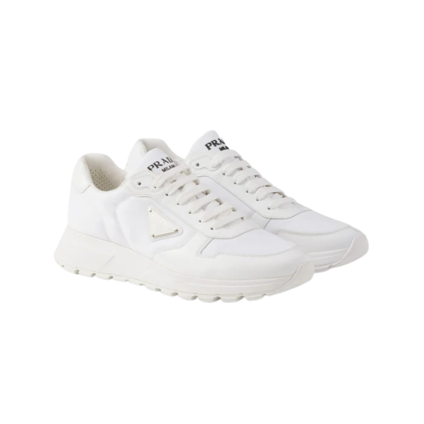 Prada Cuir Brossé Blanc