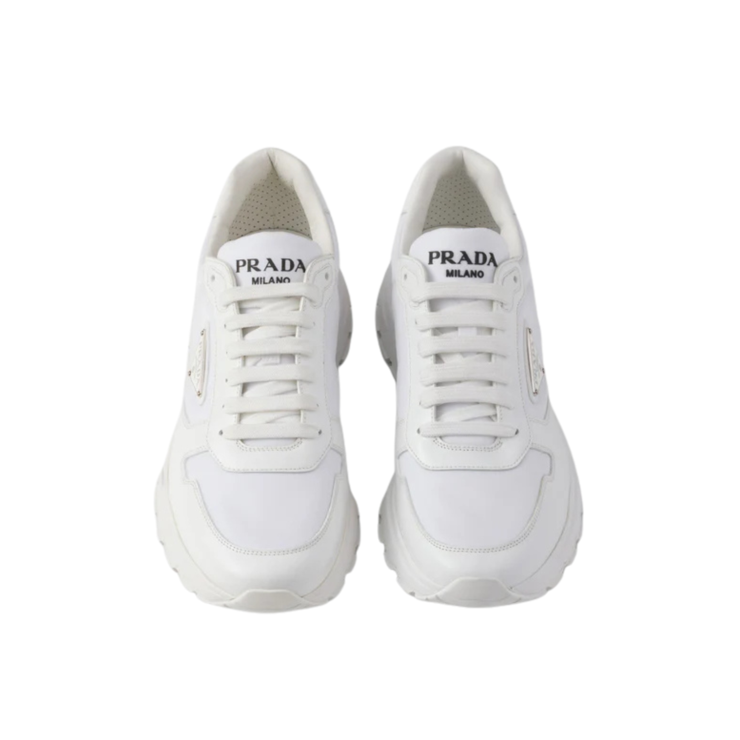 Prada Cuir Brossé Blanc