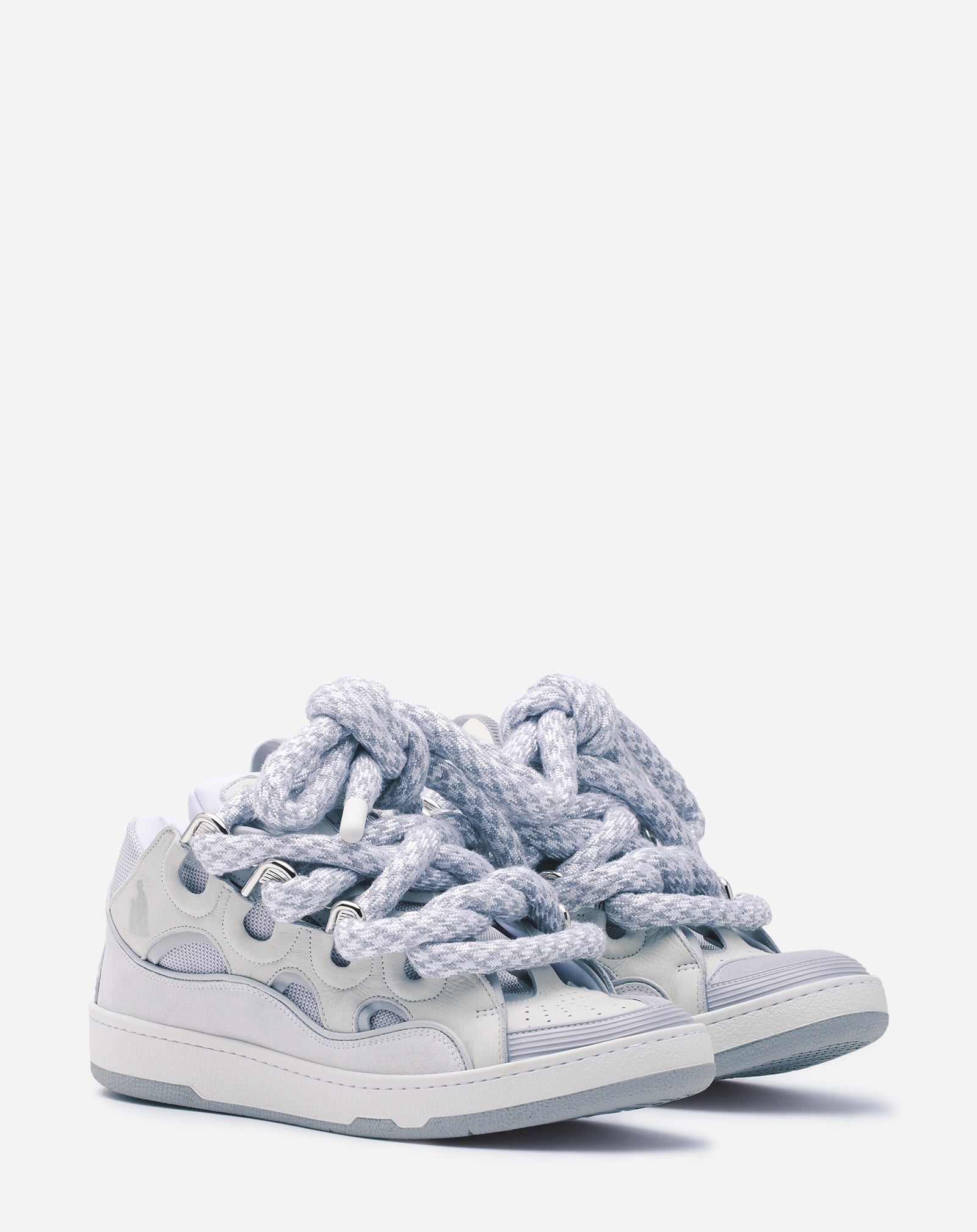 LANVIN WITH SNAKE LACES BLANC