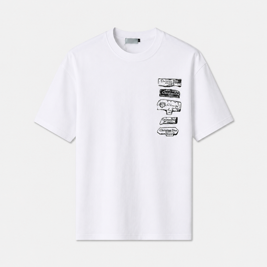 T-Shirt CD blanc