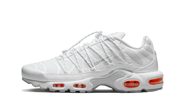 Nike® Air Max Plus Utility White Safety Orange