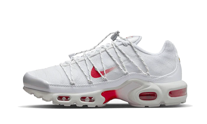 Nike® Air Max Plus Utility White Silver Red